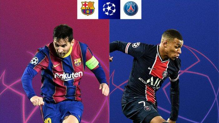 نتيجة مباراة برشلونة وباريس سان جيرمان  اليوم 10-03-2021 دوري أبطال أوروبا